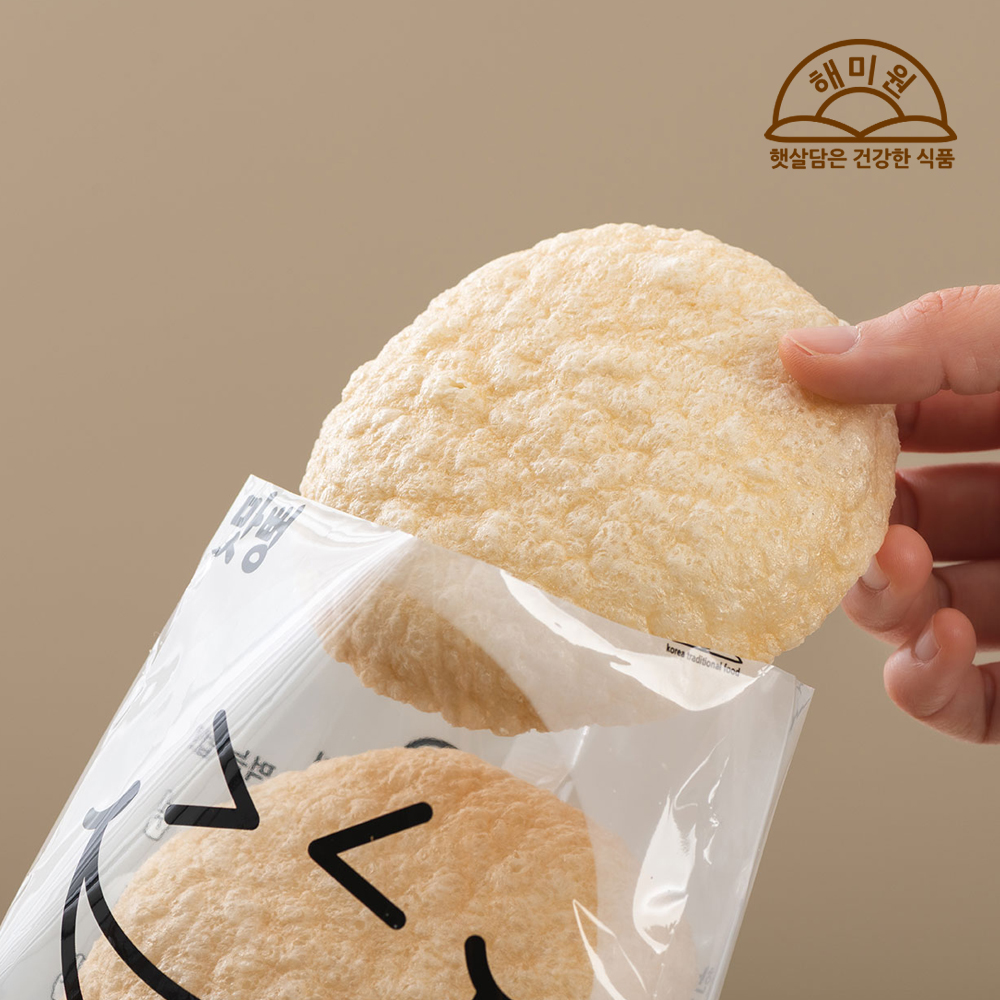 무설탕 뻥튀기 과자 해미원 맛뻥 아기 뻥과자 2개입 x 36봉 - 상세 이미지 3