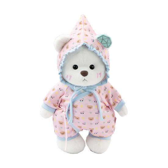[세븐틴 봉봉이 콜라보] 10주년 한정판 봉봉베어 M - 상품 이미지