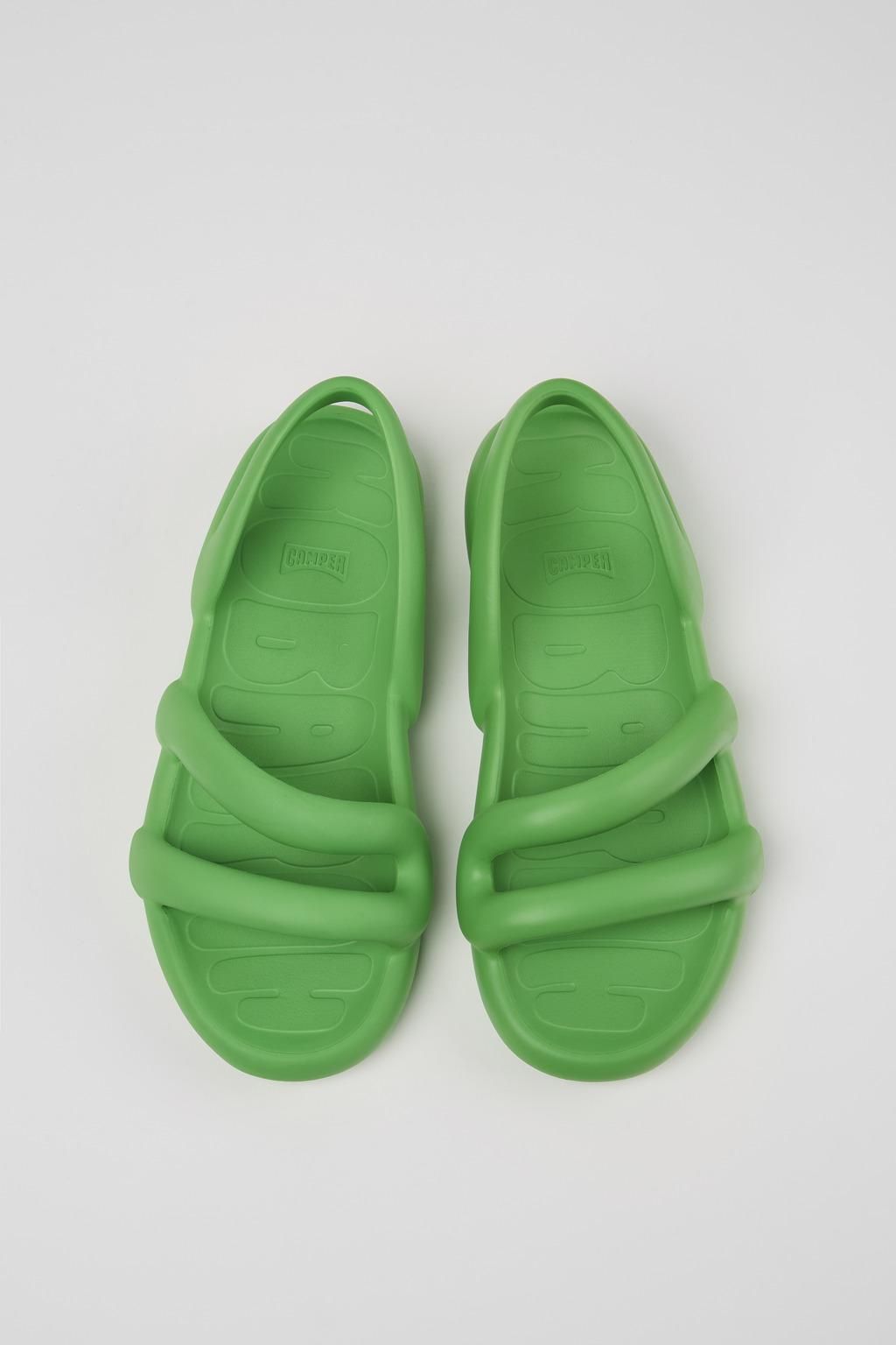 캠퍼 친환경 유니섹스 테크니컬 그린 스트랩 샌들 Kobarah Flat K201636-006 GREEN - 상세 이미지 4