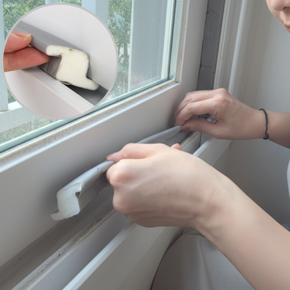 창문 틈새막이 문풍지 샷시 틈막이 방풍 창틀 바람막이 방음 소음 벌레 외풍 차단 3M 제품 이미지
