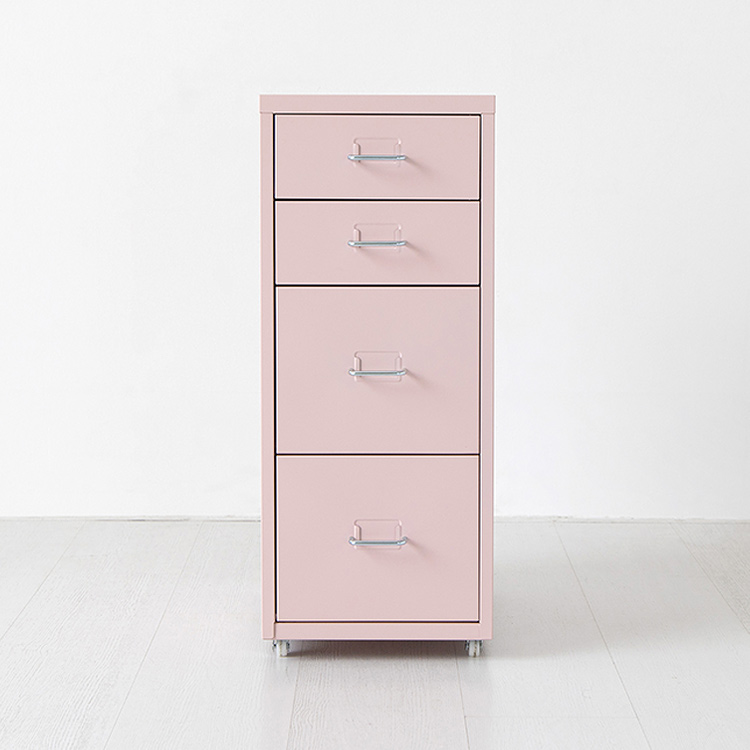 피하 서랍장 2.2단 280x410x685mm, 4단, 핑크 4074.0760 - 메인 이미지