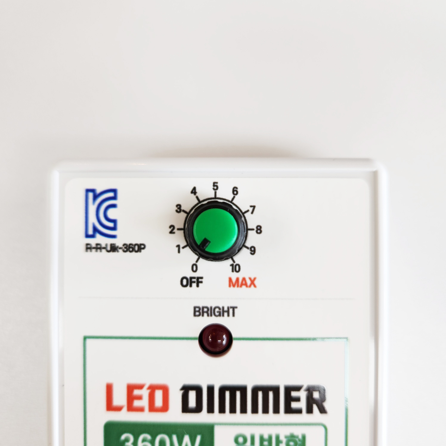 유아이 LED DIMMER 360W DC12V/24V겸용 일반형 국산 조광기 디머 스위치 - 상세 이미지 4