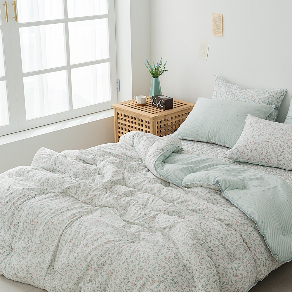 나라데코 숲속 마이크로모달 차렵이불 8온스 사계절 이불 SS