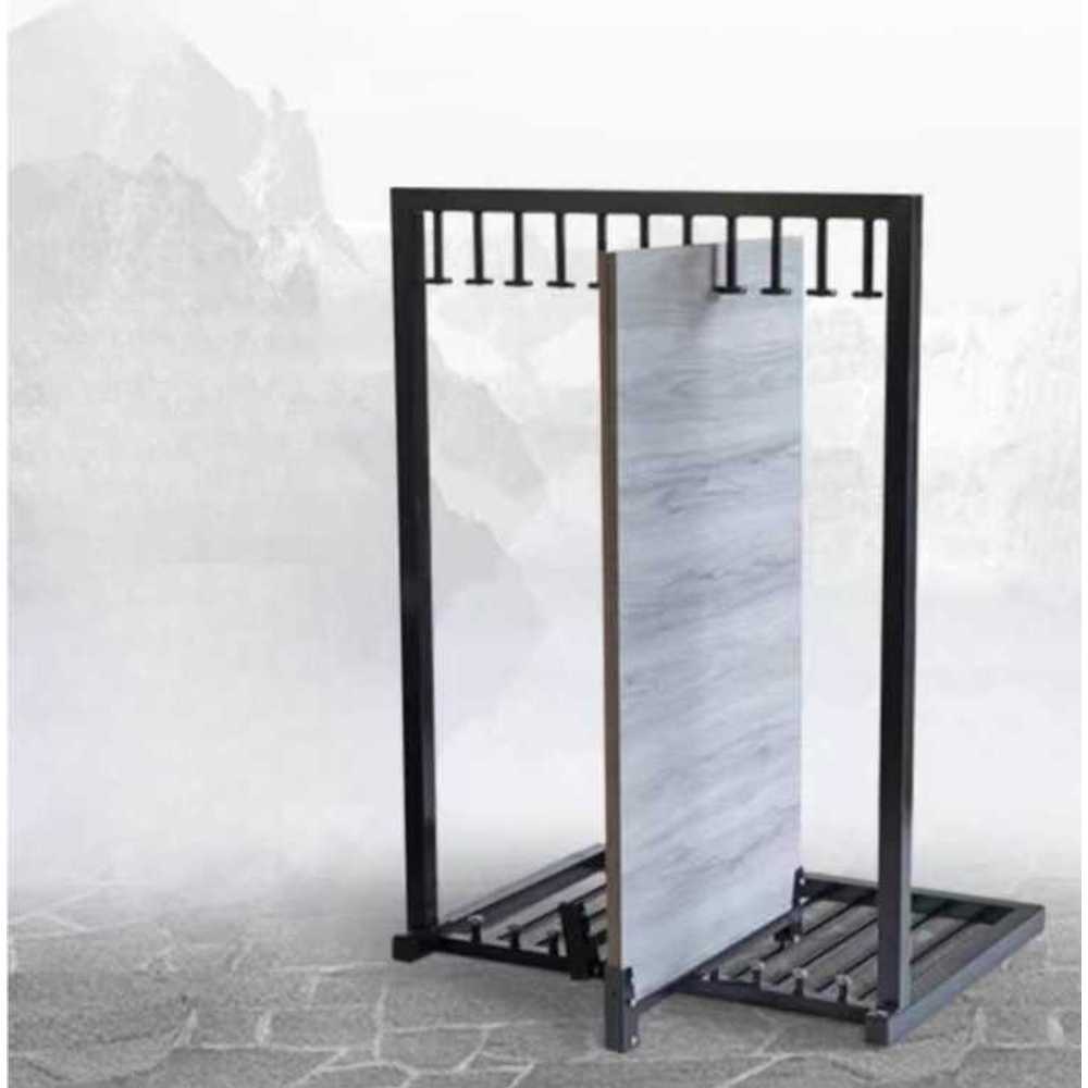 타일 진열대 샘플 받침대 전시장 인테리어 전시 거치 800x800mm 양면 20칸 - 상세 이미지 4