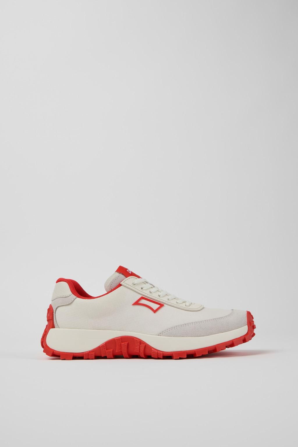 캠퍼 비브람 아웃솔 리사이클 트레일 스니커즈 Drift Trail VIBRAM K201462-034 WHITE - 메인 이미지