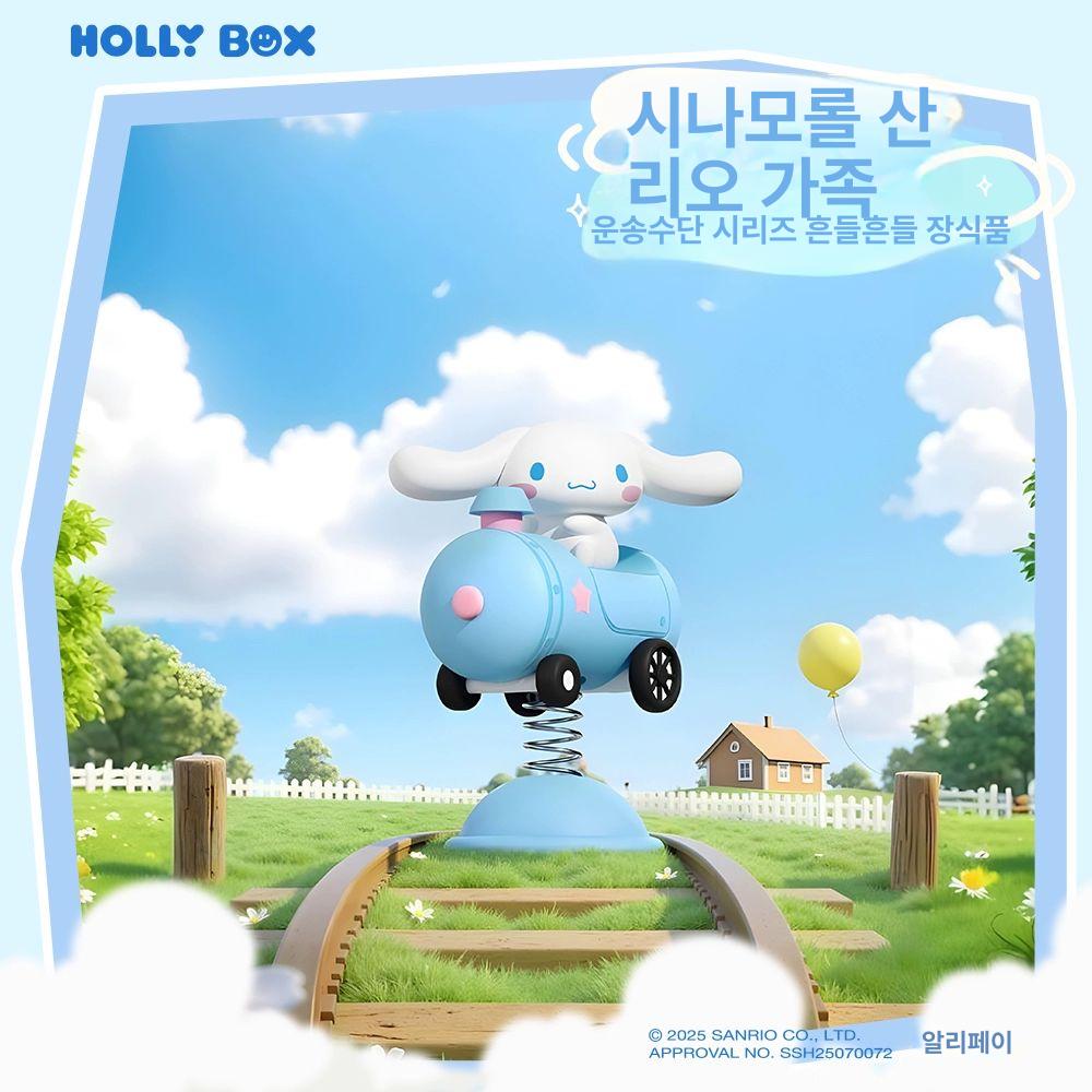 산리오 패밀리 로킹 음악 장식 자동차 데스크탑 선물 인테리어 키티 시나모롤 쿠로미 포차코 - 상세 이미지 4