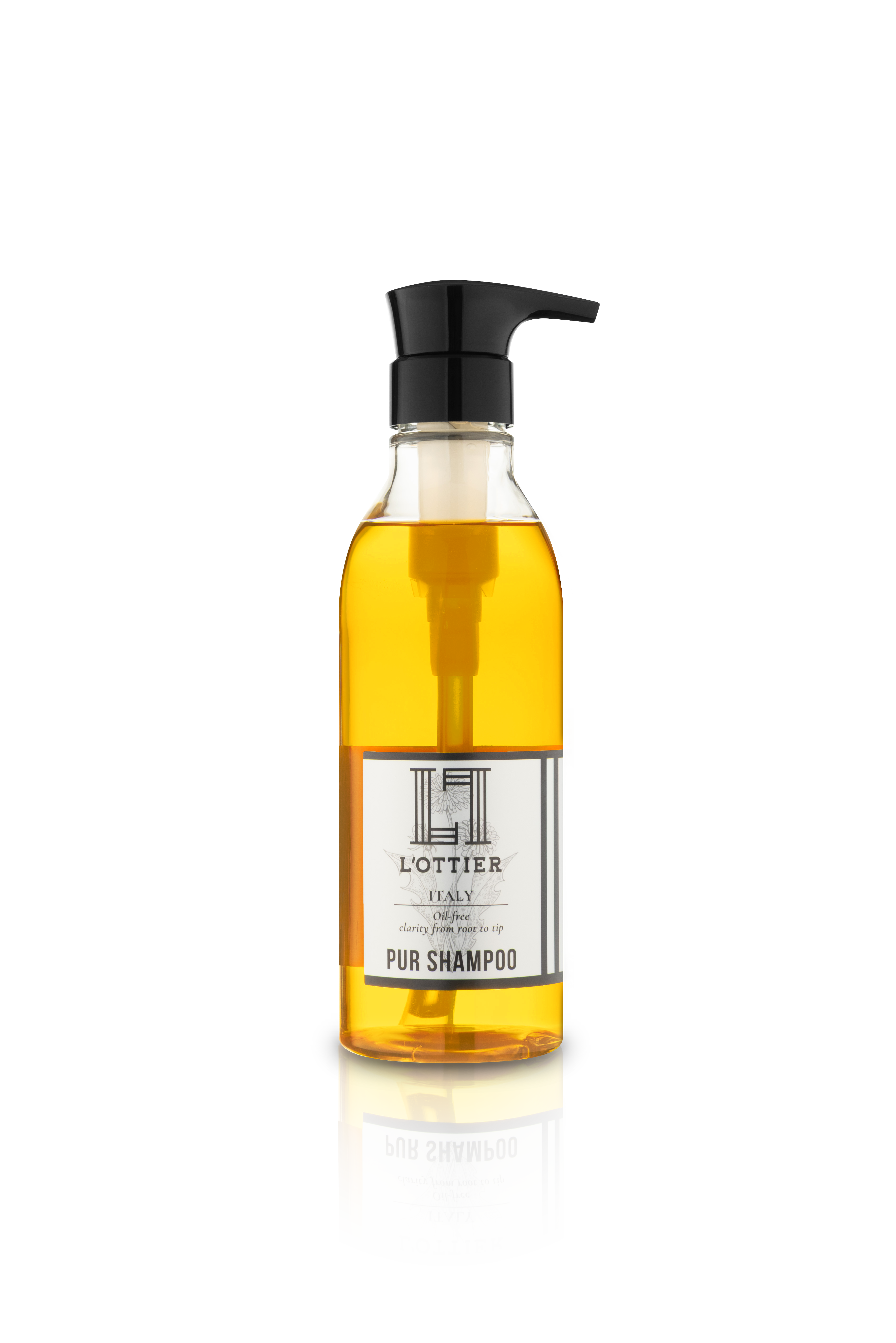 로띠에르 퓨어샴푸 지성샴푸 정수리냄새 지루성두피 식물유래 저자극 500ml, 1개 - 메인 이미지