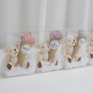 드라이플라워 프리저브드 미니안개 곰인형 초미니꽃다발 썸녀 꽃선물 실사용 후기 | 효과 있을까? - 상품 이미지 2