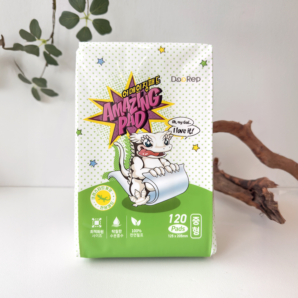 두렙 어메이징 패드 중형 크레 도마뱀 사육장 바닥재