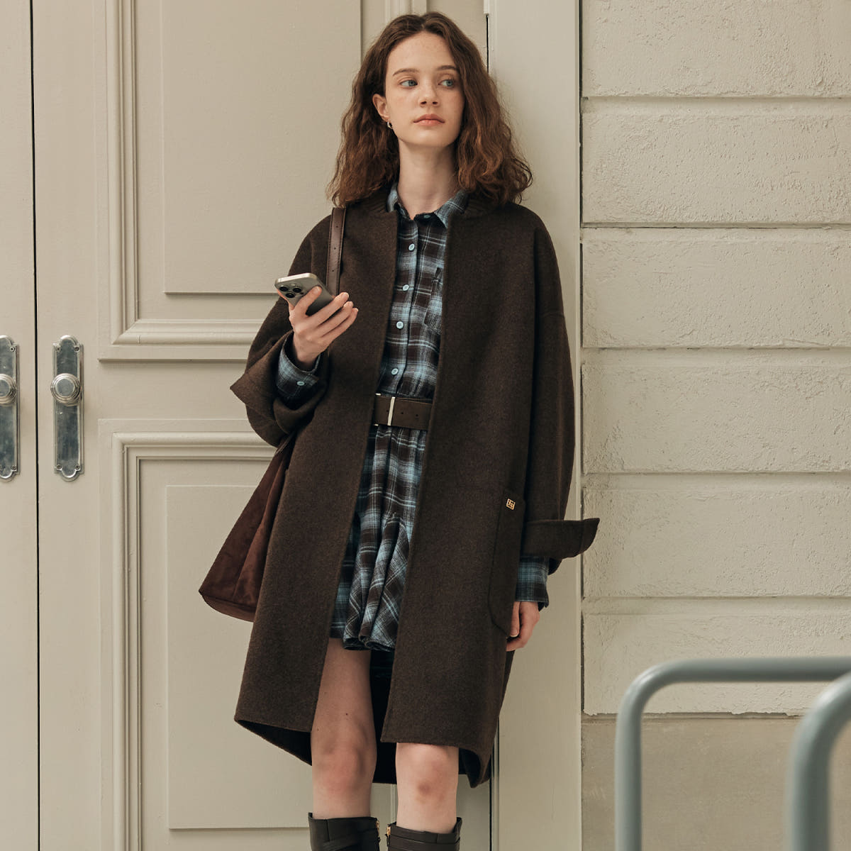 제로스트릿 [제로스트릿] [3컬러] 논버튼 핸드메이드 코트 NON-BUTTON HANDMADE COAT