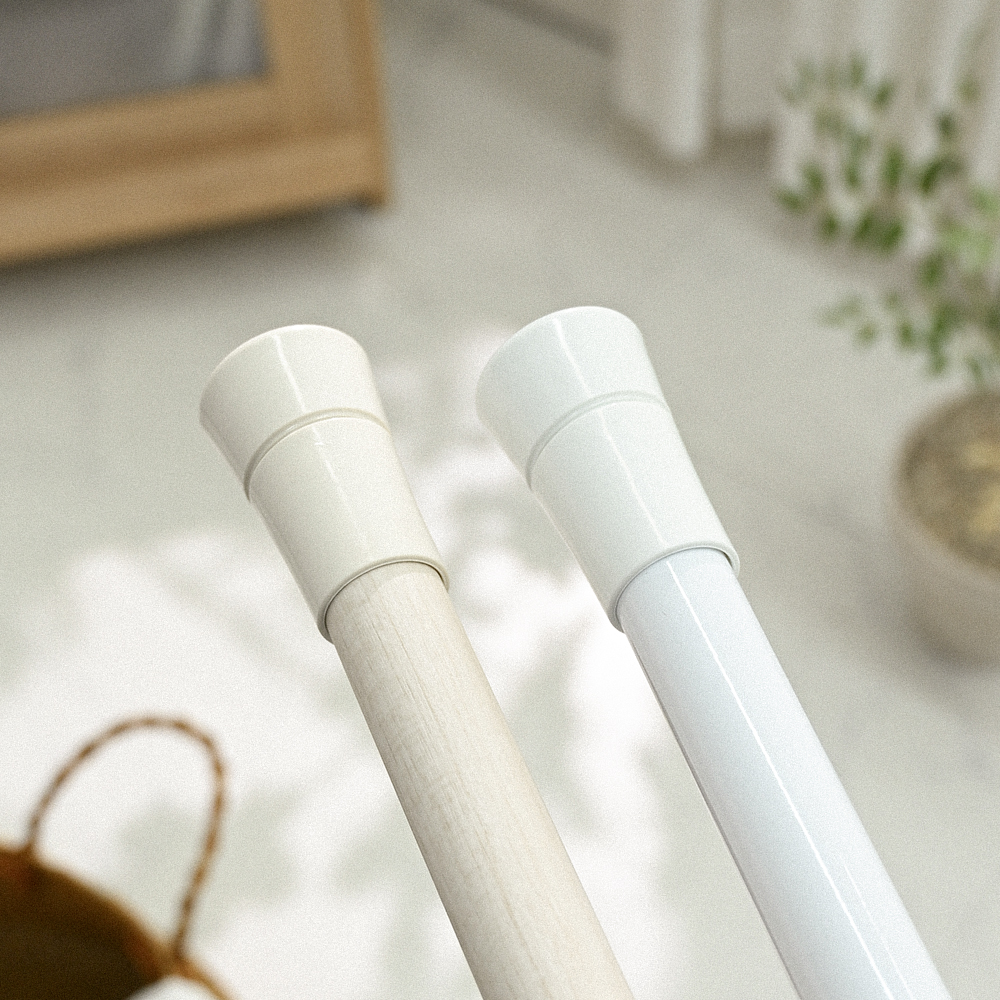 아라크네 모던커튼봉 화이트 4자