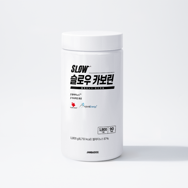 잠백이 슬로우 카보린 탄수화물보충제 1.8kg
