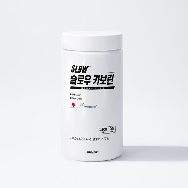잠백이 슬로우 카보린 탄수화물보충제 1.8kg