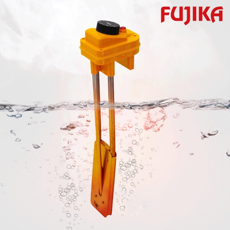 건설현장 대형 돼지꼬리 물히터 수중히터 100cm