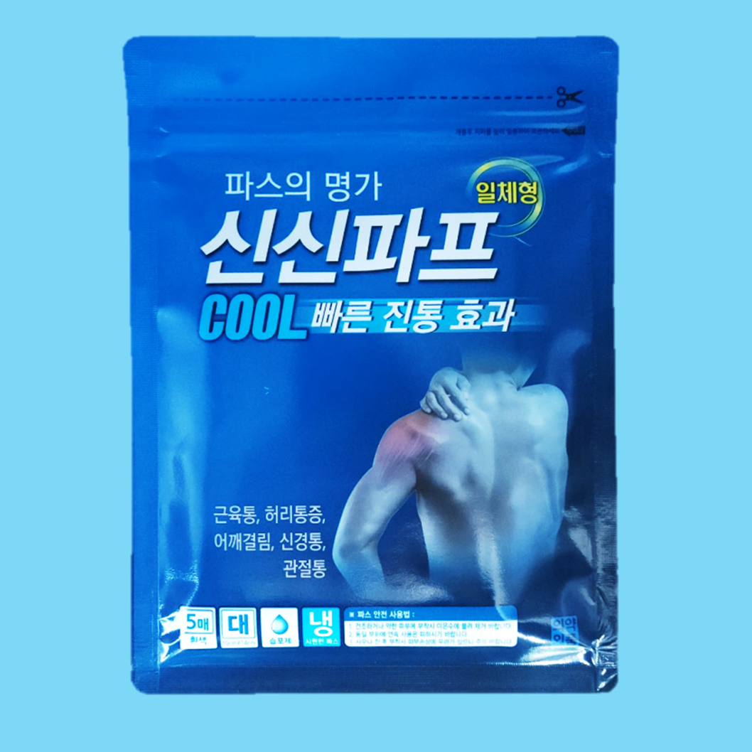 신신파스 쿨 신신파프 붙이는파스 - 메인 이미지