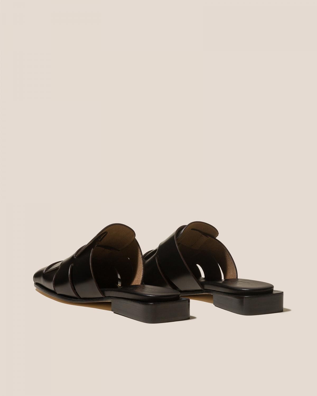 헤레우 CORAIA 인터우븐 뮬 샌들 14759243120972 BLACK - 상세 이미지 3