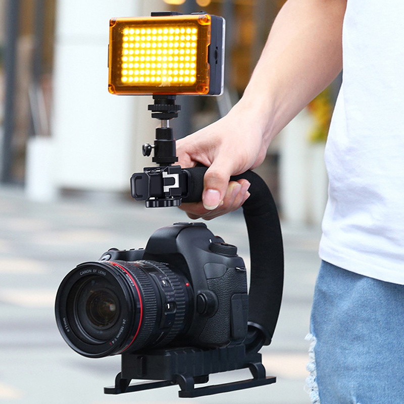동영상 촬영 손떨림 방지 DSLR 카메라 짐벌 안정기 핸드그립 - 상세 이미지 2
