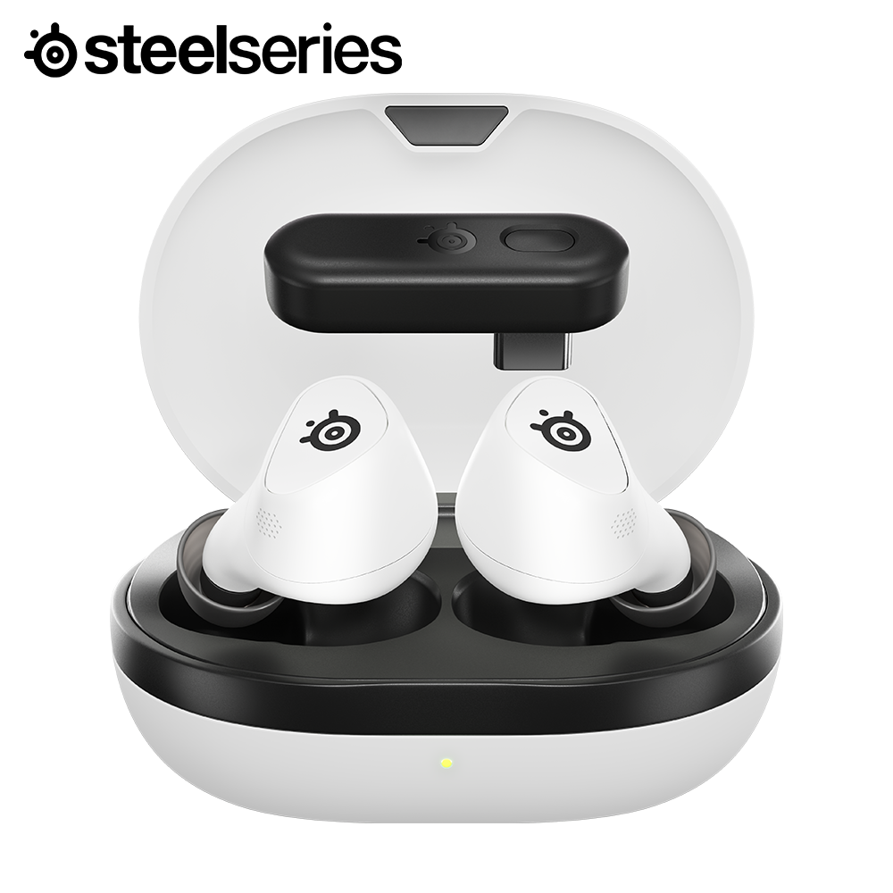 스틸시리즈 Arctis Gamebuds 게임버즈 무선 게이밍 이어폰 화이트 - 상세 이미지 2