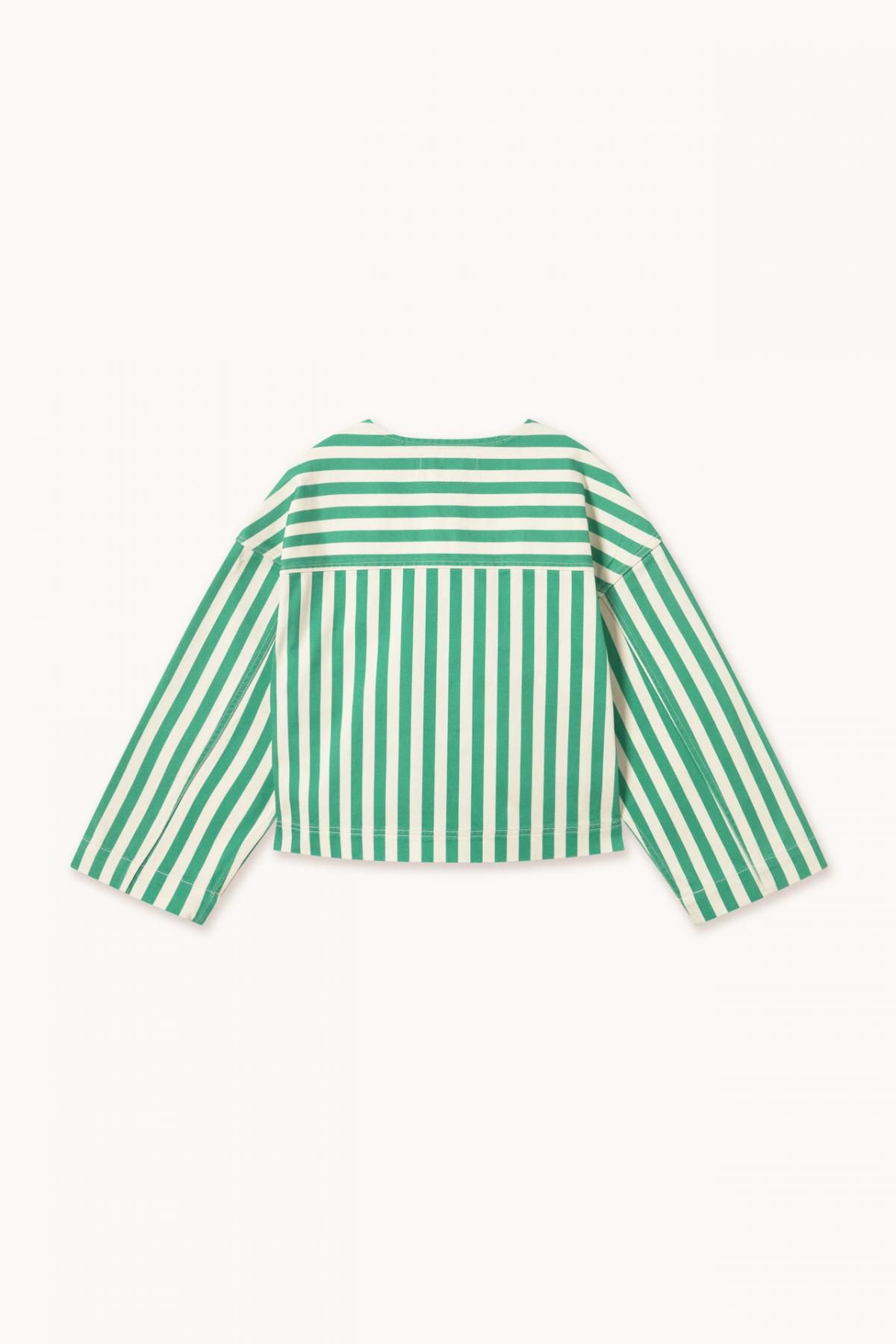 타이니코튼 스트라이프 크롭 재킷 SS25-717R27 ONE COLOR - 상세 이미지 4