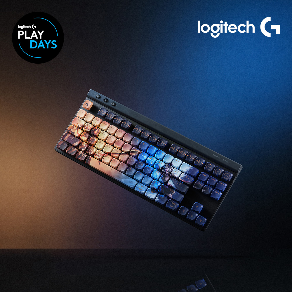 [스페셜 전판 키캡 +장패드 증정] 로지텍코리아 공식 G515 LIGHTSPEED TKL 무선게이밍키보드 화이트, 적축 - 상세 이미지 2