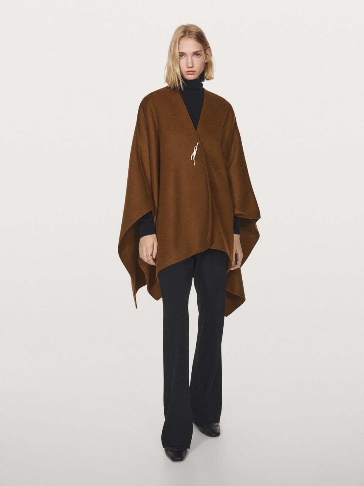 마시모두띠 울블렌드 소프트 페미닌 케이프 6352/664 CAMEL - 상세 이미지 2