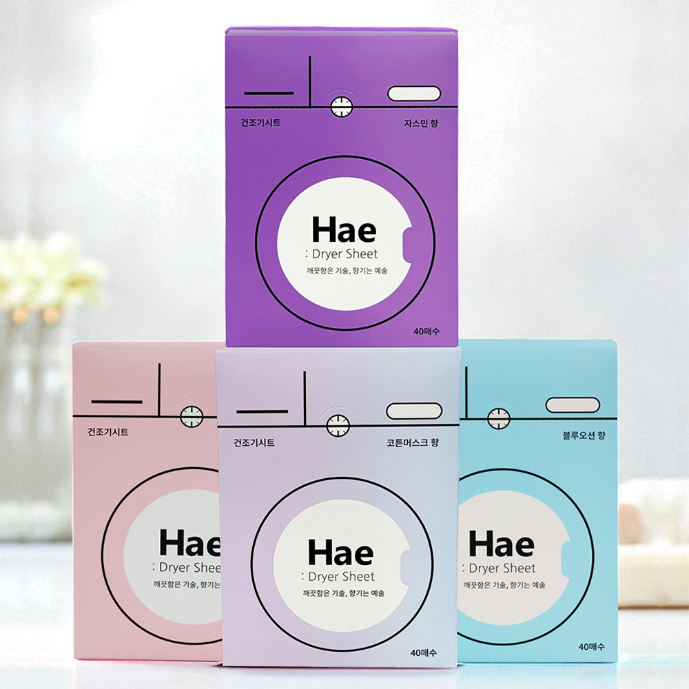 해 Hae 드라이시트 건조기시트 에어드레서시트 40매 2+1