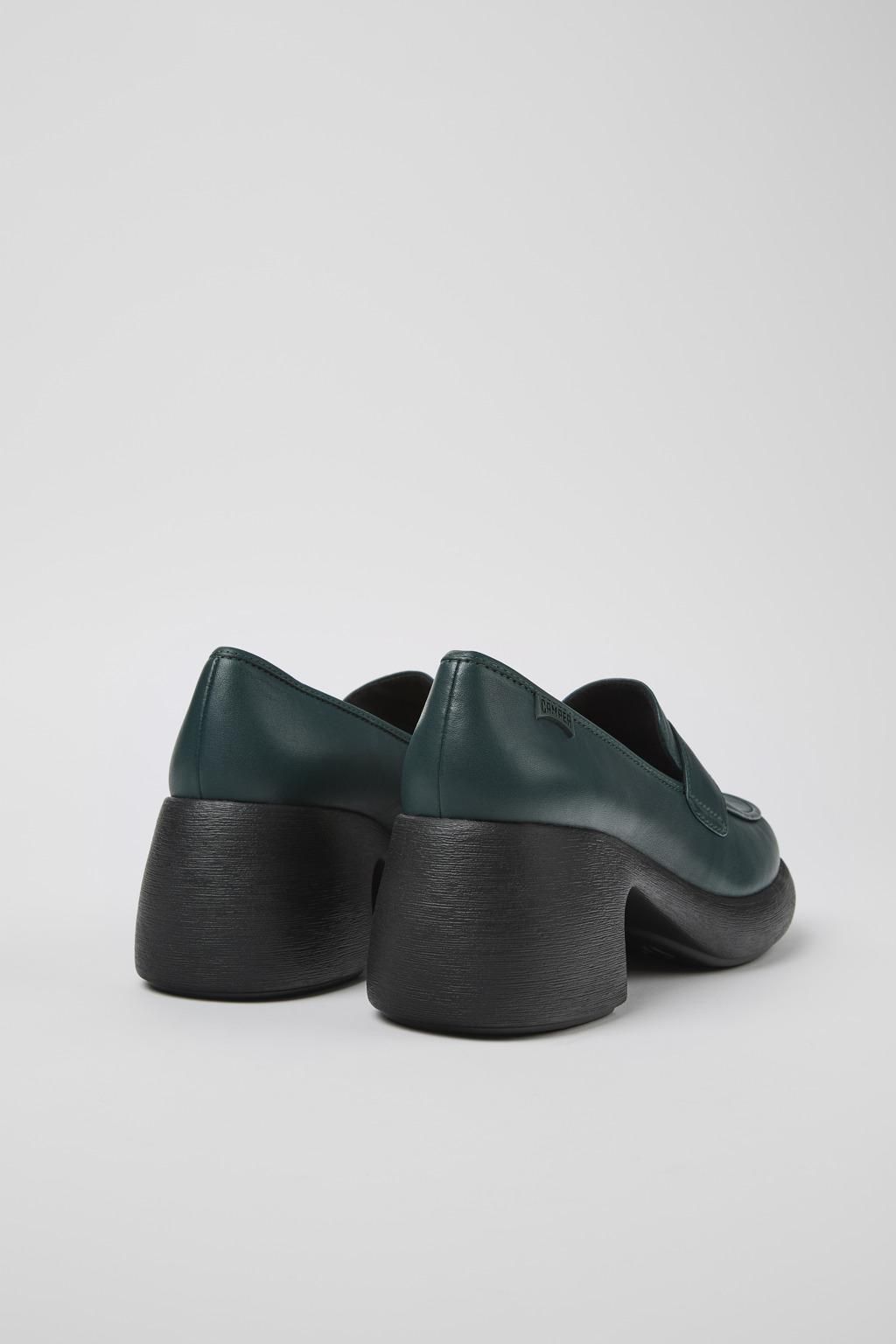 캠퍼 그린 가죽 로우힐 펌프스 Thelma K201292-020 GREEN - 상세 이미지 3