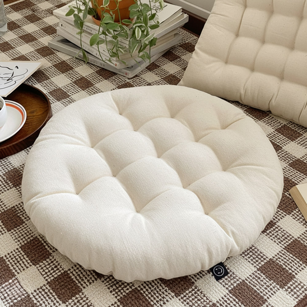 엠보 의자방석 식탁 원형 사각 벤치의자 두꺼운 사무실 수험생 학생 푹신한