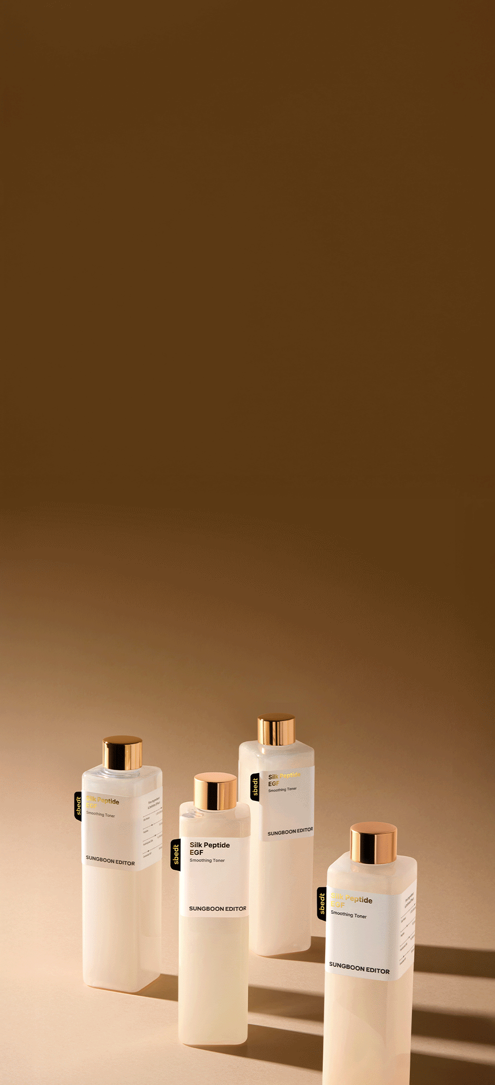 lotion tonique peptides de soie coréen