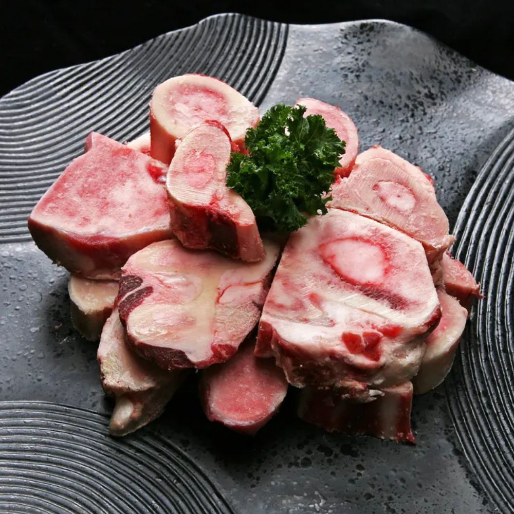 일품나라 국내산 한우 사골 1kg 국물 전골 탕 - 상세 이미지 4
