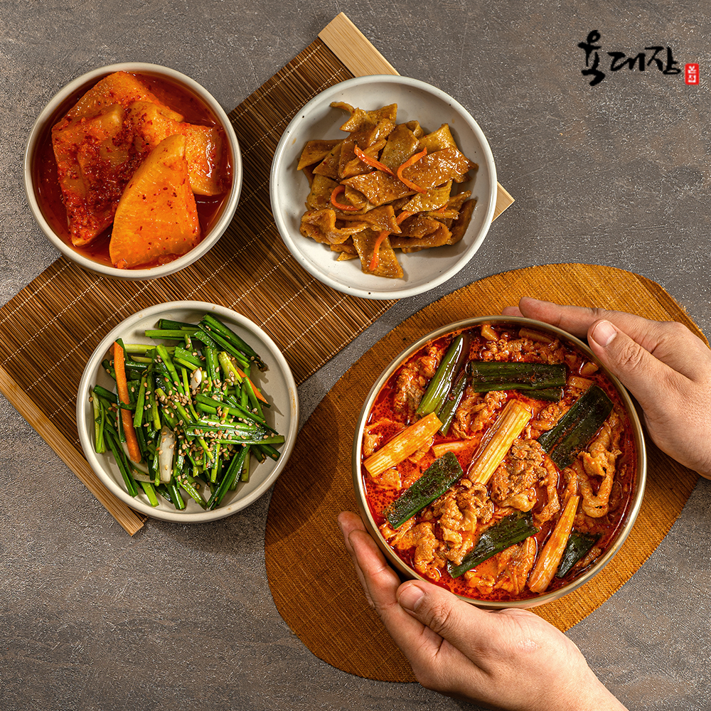 [신제품] 차돌육개장 원조 옛날전통육개장 [육대장본점] 파개장 육대장 육계장 밀키트850g 2인분 - 상세 이미지 5