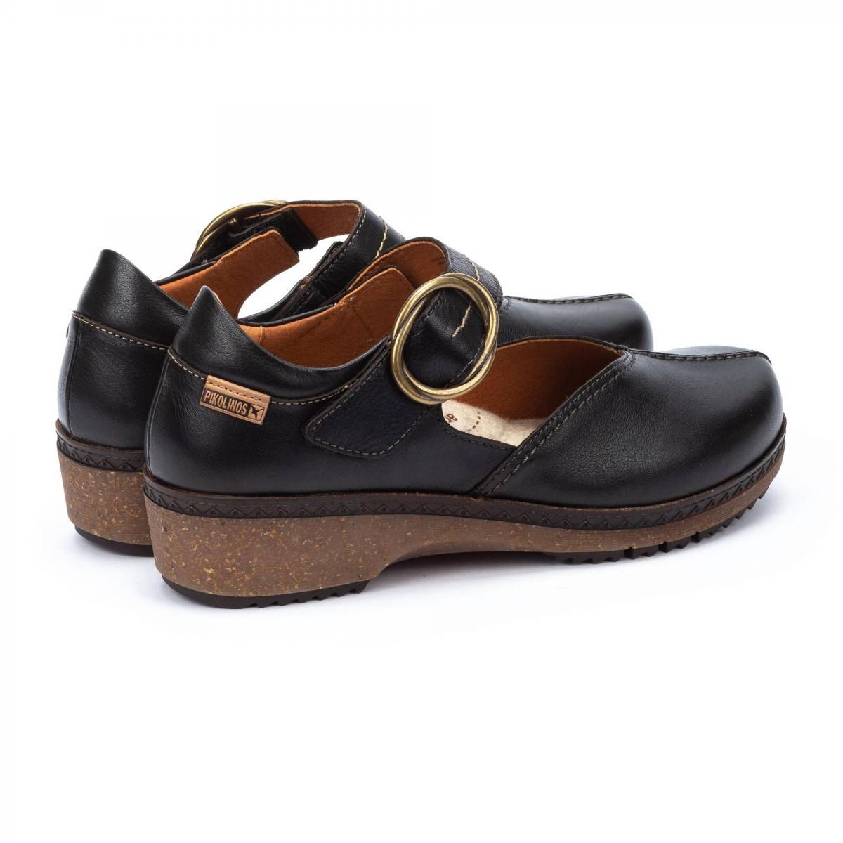 피콜리노스 컴포트 클래식 펌프스 로우 힐 GRANADA W0W-4837 BLACK - 상세 이미지 4