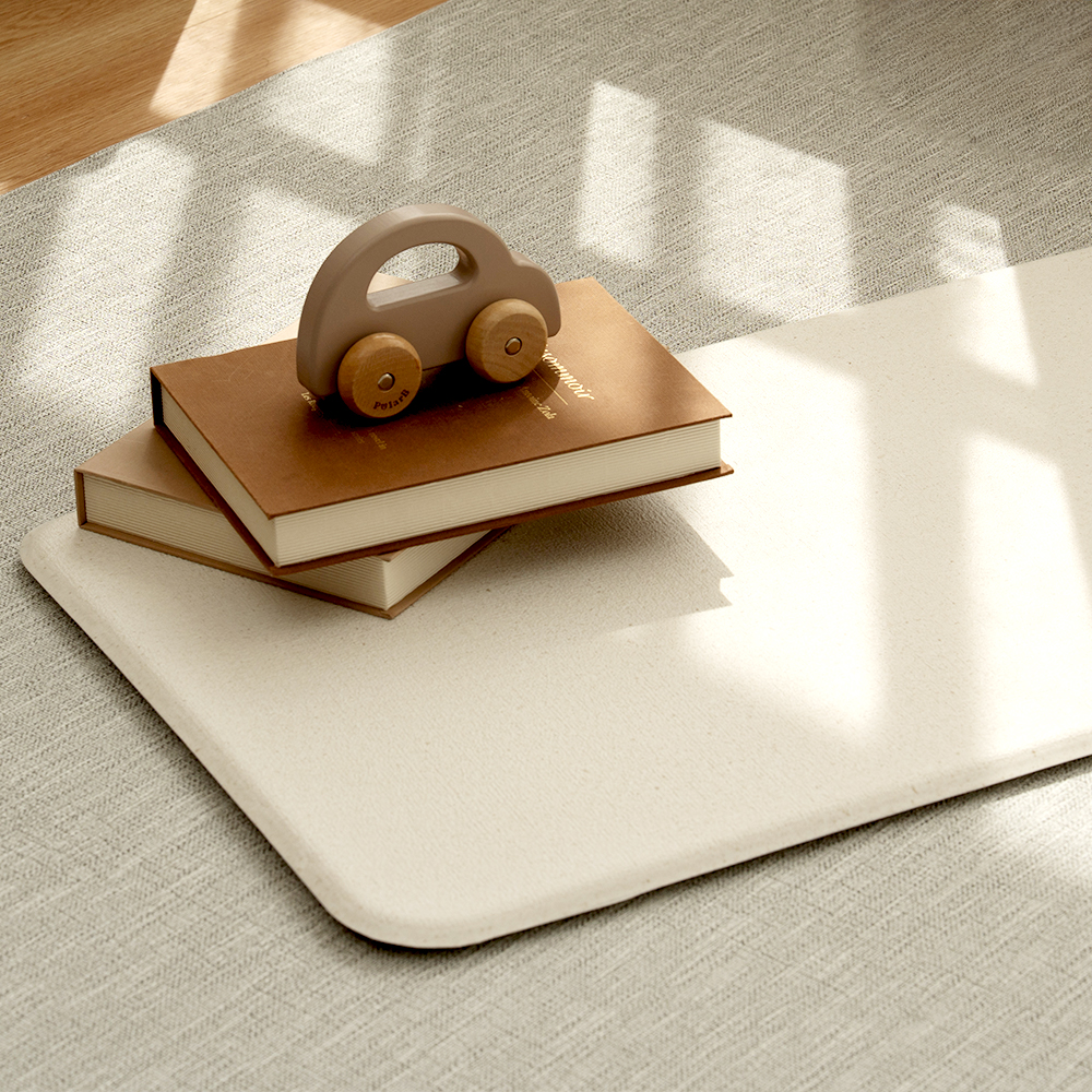 비엔메이드 디어매트 기저귀갈이대 교환대 전용 PVC 쿠션 엠보 방수 매트 출산선물 75 x 44 x1.4