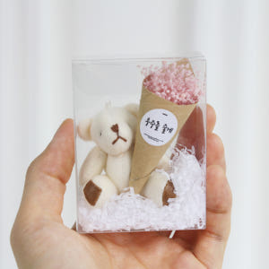 드라이플라워 프리저브드 미니안개 곰인형 초미니꽃다발 썸녀 꽃선물 실사용 후기 | 효과 있을까? - 상품 이미지 4