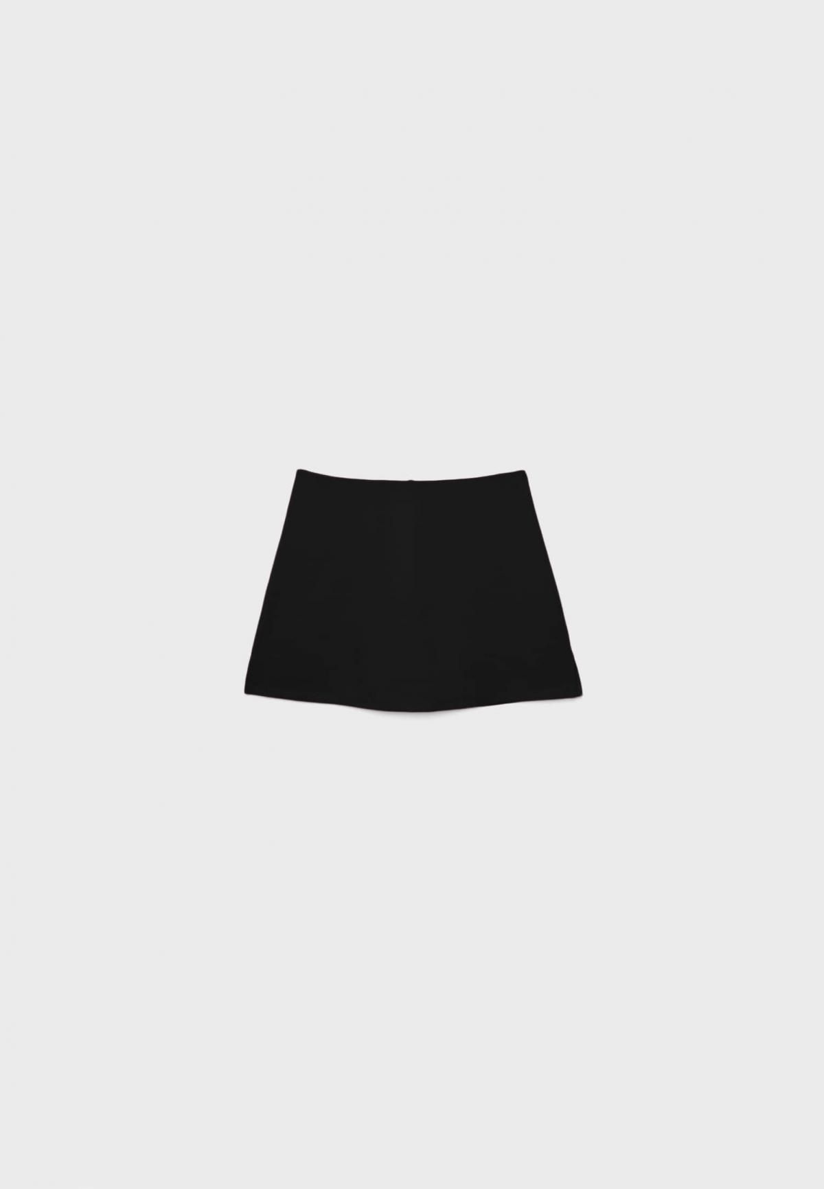스트라디바리우스 스트레치 폴리아미드 미니 스커트 팬츠 스커트 7759/869 BLACK - 상세 이미지 2