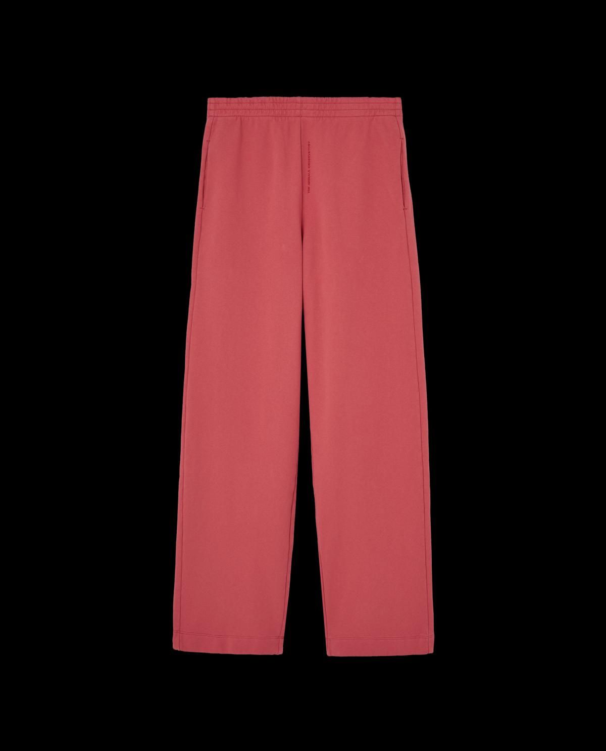 타오 키즈 조거핏 레드 스웨트 팬츠 S25165-225_XX ONE COLOR - 상품 이미지