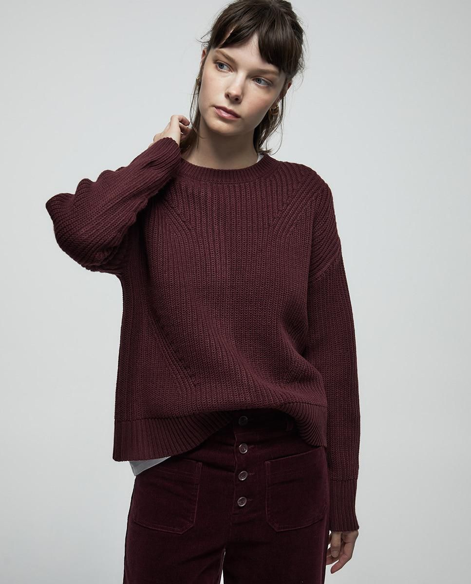 스페라 코듀로이 버튼 포켓 버건디 와이드 팬츠 58405402619 BURDEOS - 상세 이미지 3