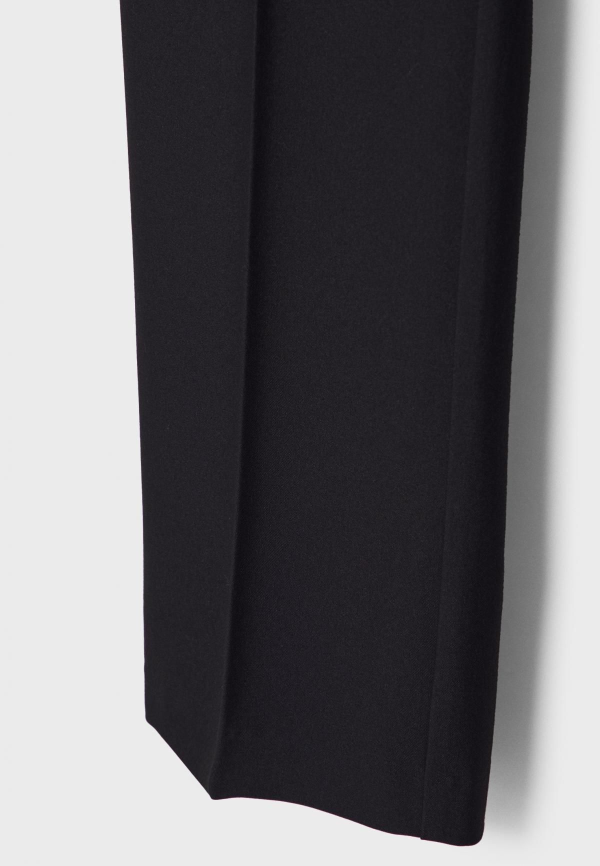 스트라디바리우스 테크니컬 스트레이트핏 슬랙스 팬츠 포켓 7273/302 BLACK - 상세 이미지 4