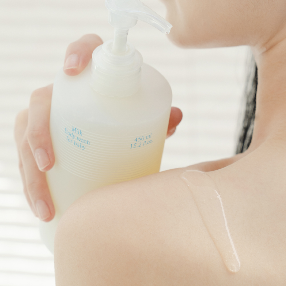 르주르 저자극 고보습 아기바디클렌저 유아 밀크 바디워시 450ml - 상세 이미지 3
