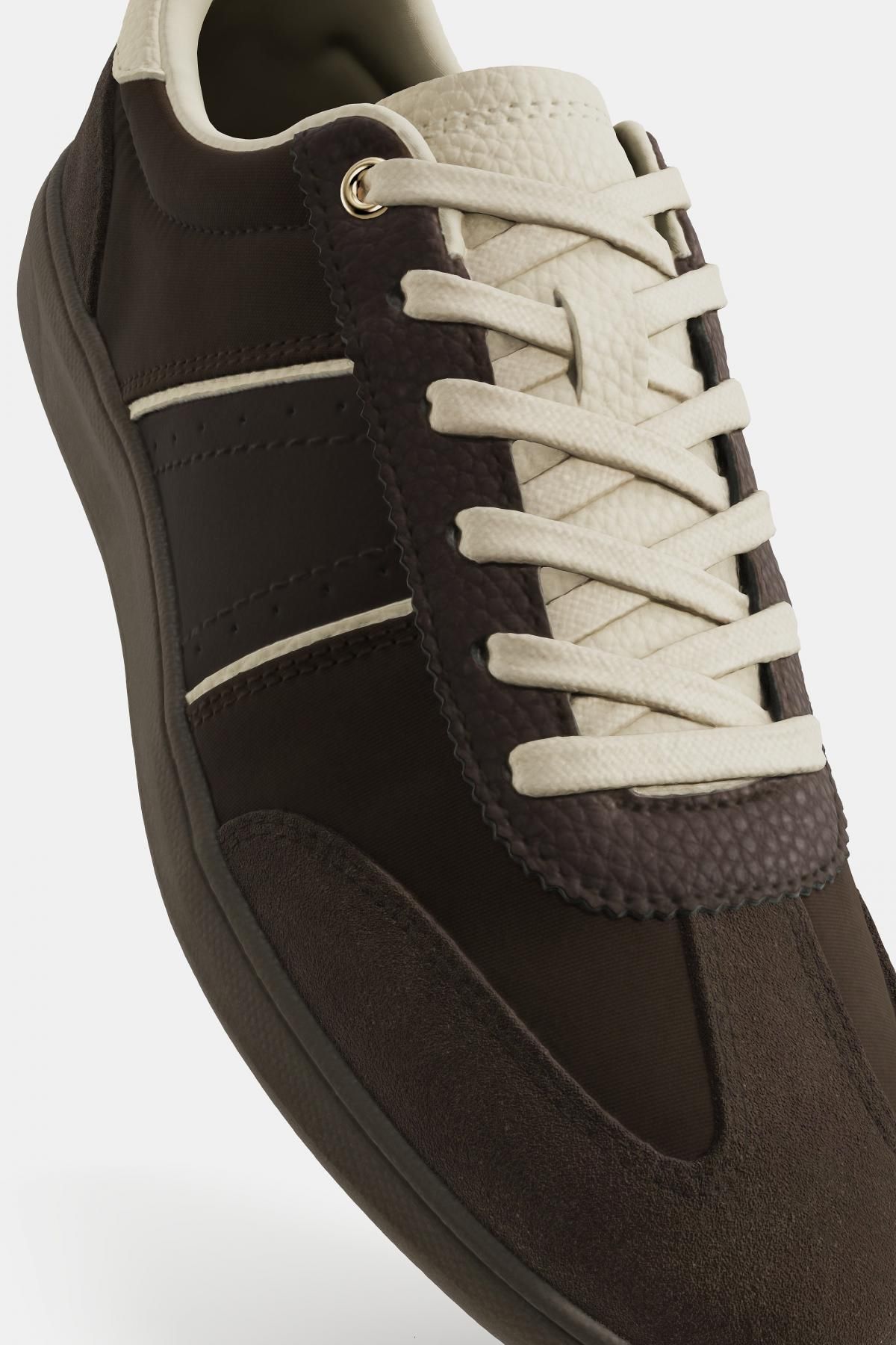 자라 컬러블록 베이직 스니커즈 5405/510 BROWN - 상세 이미지 4