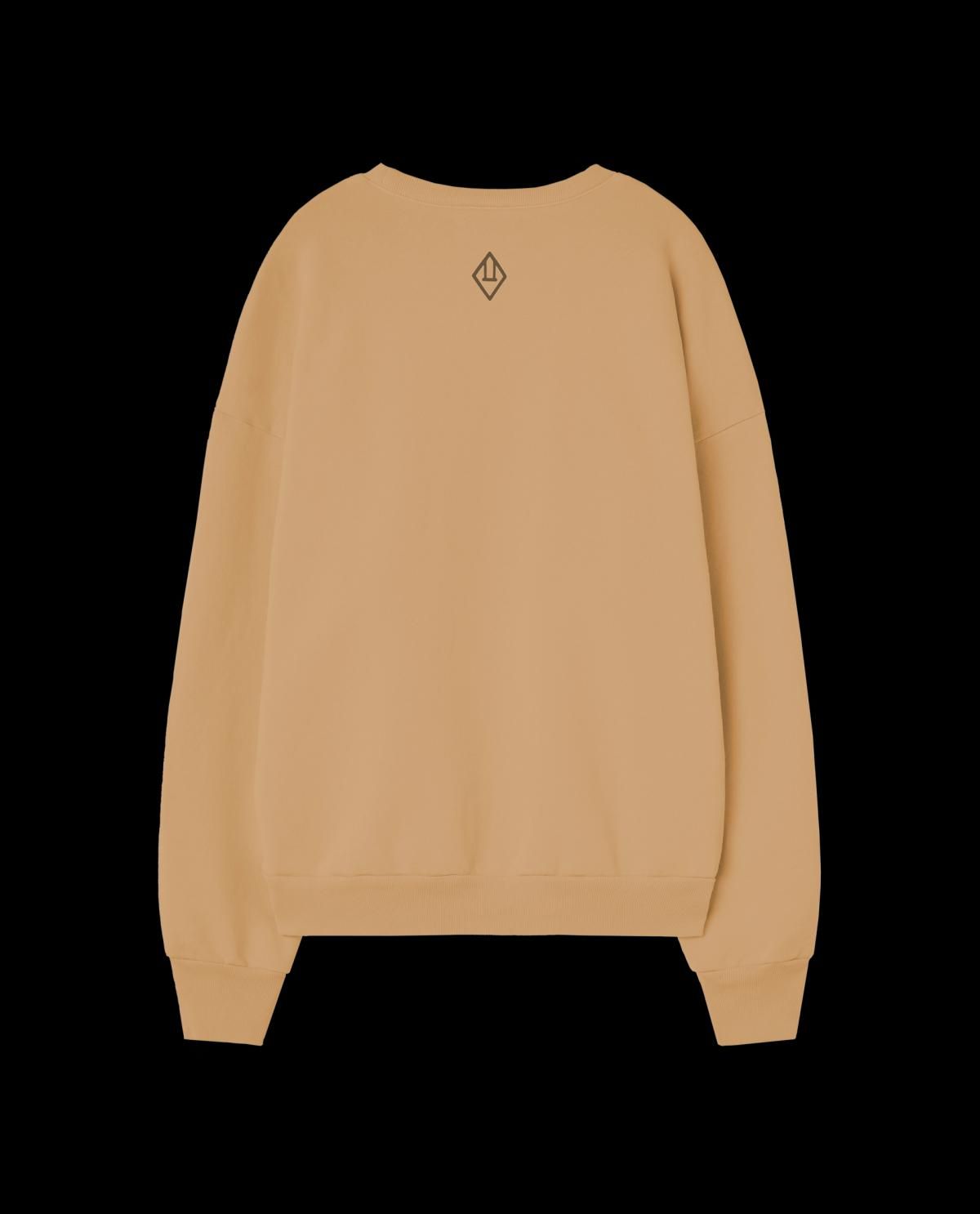 타오 베이직 로고 라운드넥 키즈 맨투맨 Tan Animals Leo Sweatshirt S25113-055_BG ONE COLOR - 상세 이미지 2