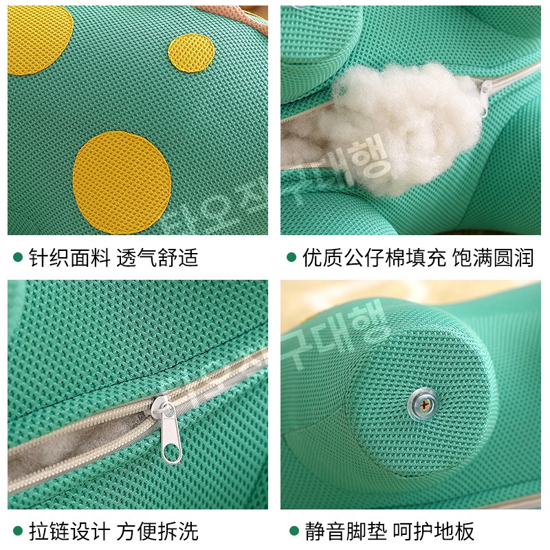 공룡의자 소품 대형 낮은 장식 놀이방 스툴 인테리어 귀여운 캐릭터 거실 동물 체어 - 상세 이미지 3