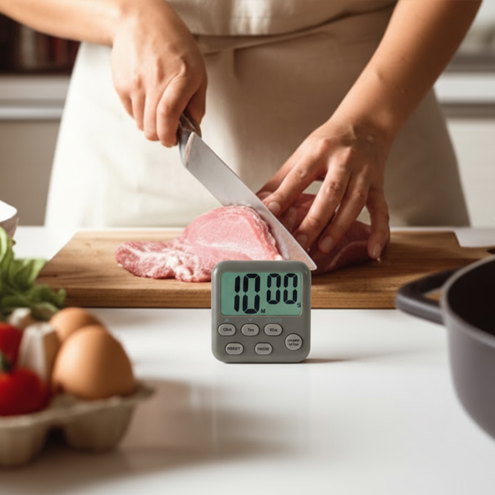 아쿠바 디지털 주방타이머 Bili 빌리 알람 시계 타이머 주방 요리 펄 피치 모스