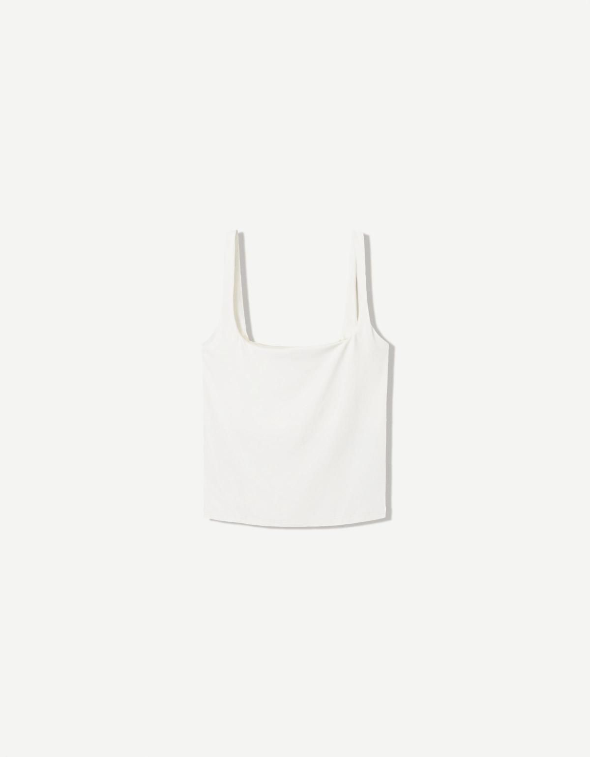 버쉬카 스트래피 탑 3660/662 OFF WHITE - 상세 이미지 2