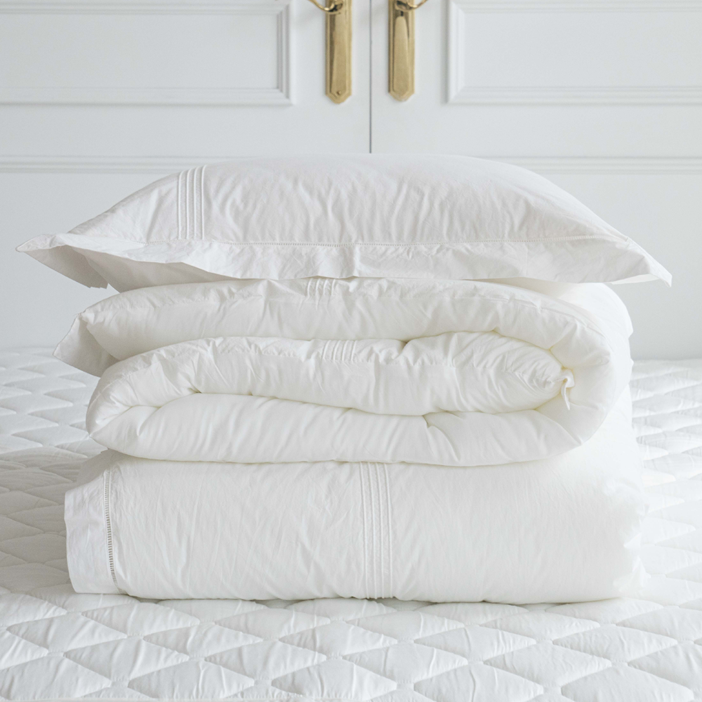 쿠에뜨 호텔침구 알러지케어 차렵이불 안감 모달 무지 세인트 SS 신혼이불