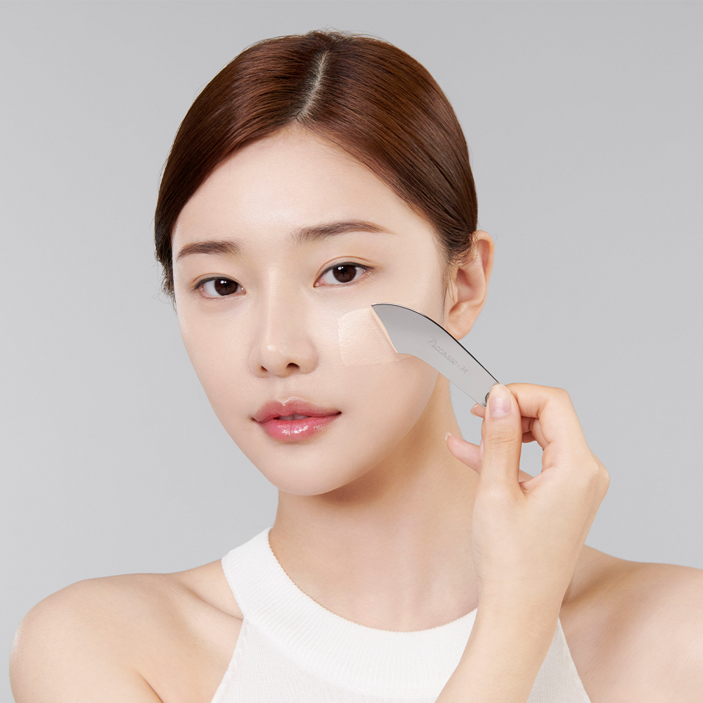 [피카소] 투웨이 메이크업 스파츌라 1ea 이미지 2