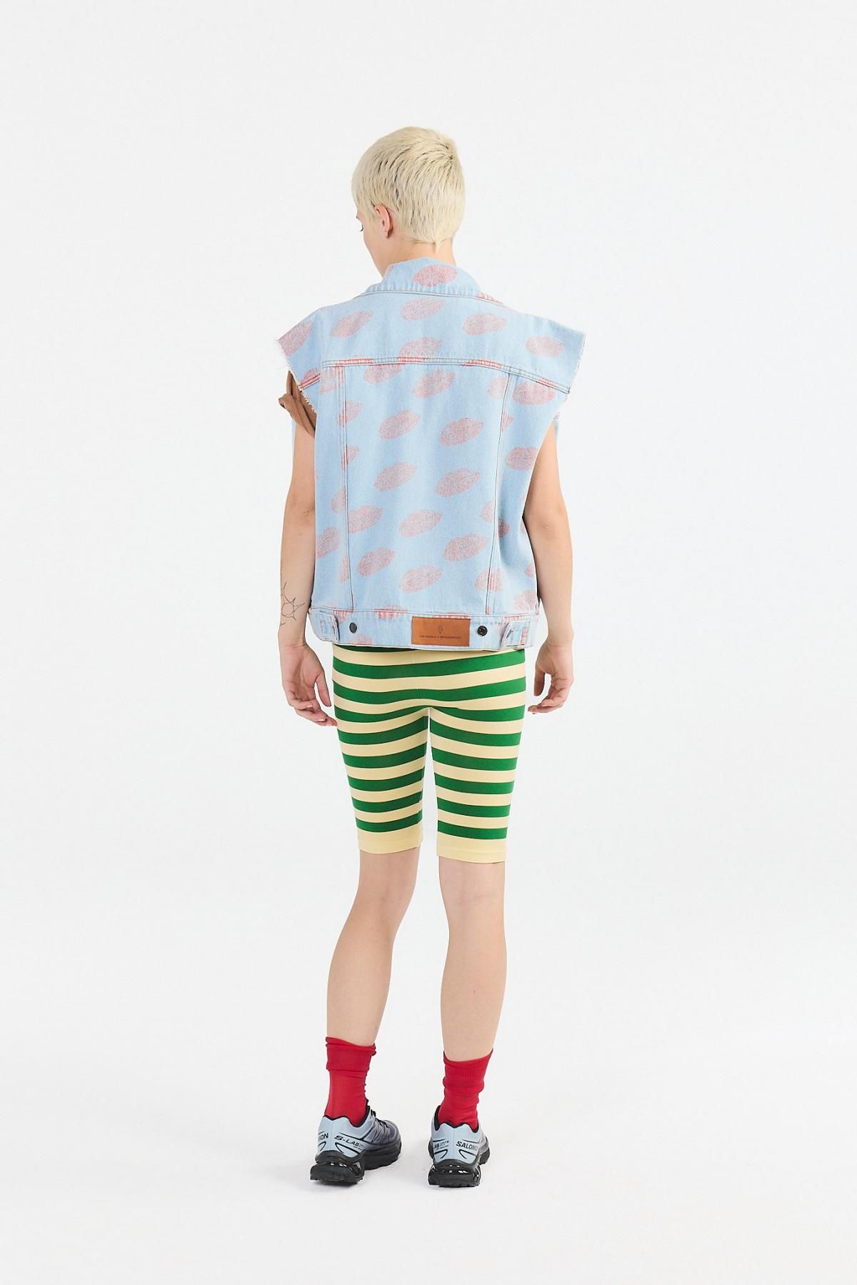 타오 데님 키즈 소프트블루 프린트 베스트 S25148-074_BC ONE COLOR - 상세 이미지 3