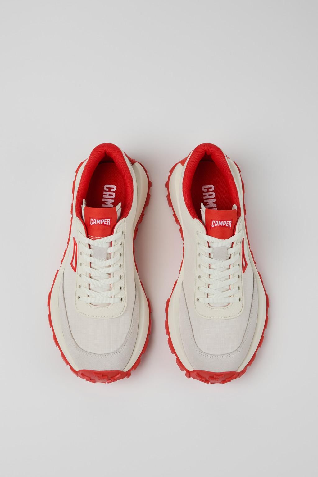 캠퍼 비브람 아웃솔 리사이클 트레일 스니커즈 Drift Trail VIBRAM K201462-034 WHITE - 상세 이미지 4