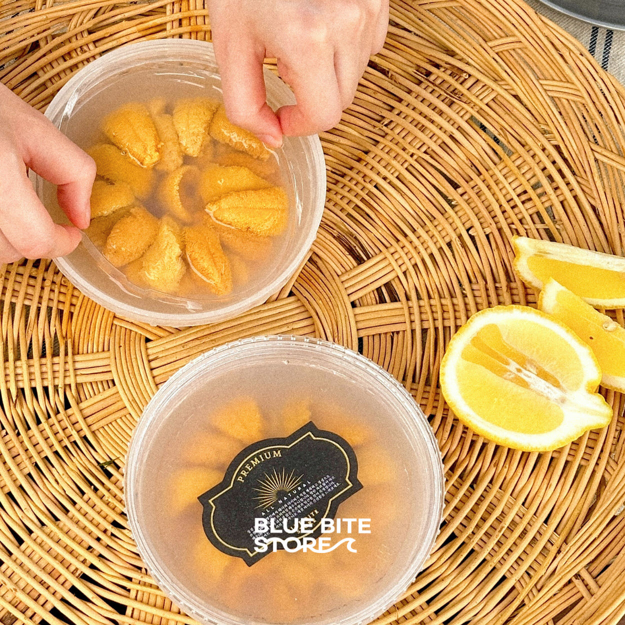[블루바이트] 프리미엄 우니 100g 성게알 제철 냉동 냉장우니