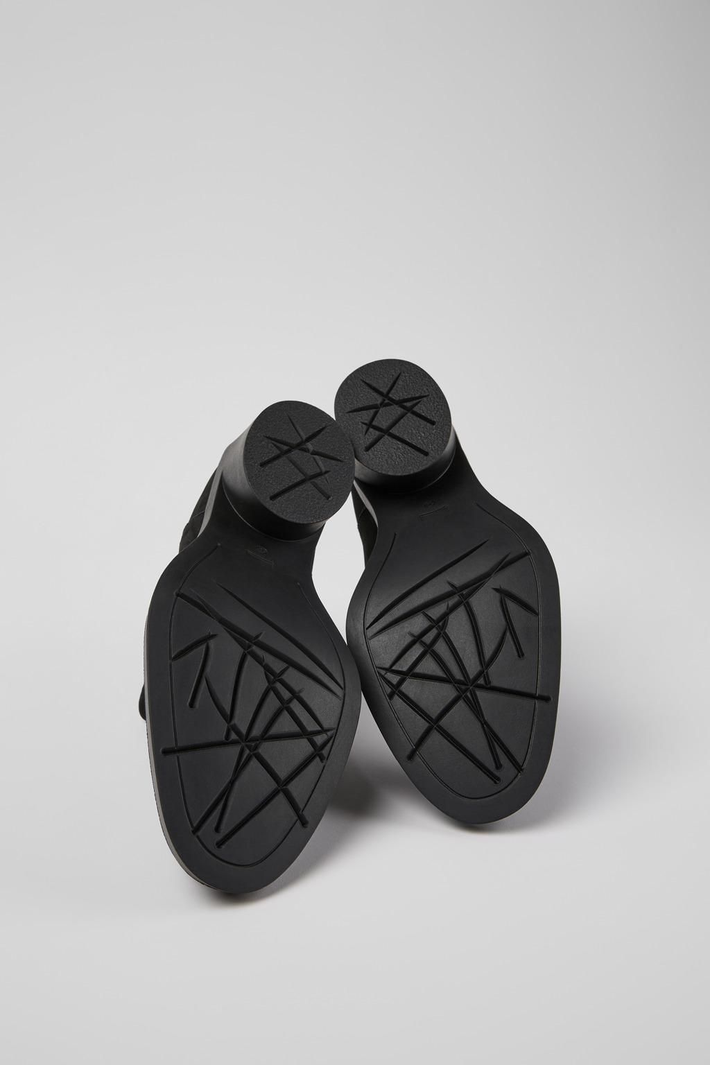 캠퍼 클래식 블랙 누벅 앵클부츠 Bonnie K400717-001 BLACK - 상세 이미지 5